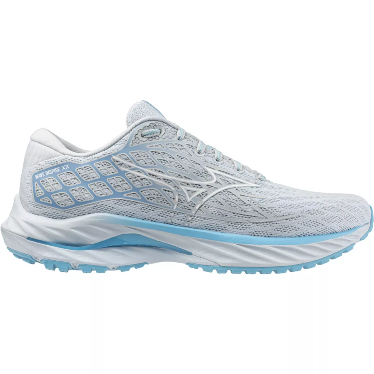 MIZUNO J1GD2444 WAVE INSPIRE 20 W-71 Plein Air/River Blue