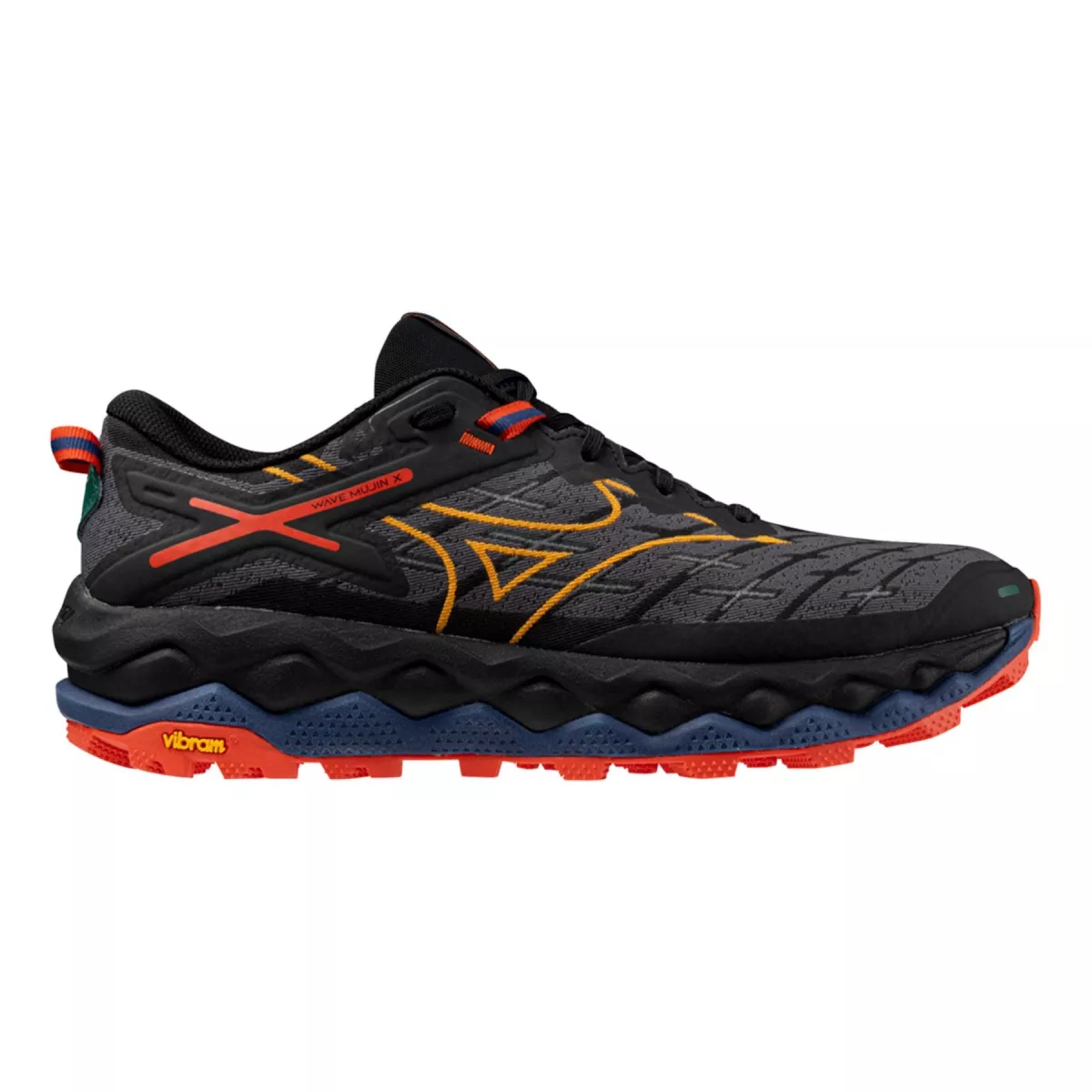 MIZUNO J1GJ2470 WAVE MUJIN 10 M-51 Black/Apricot/Spicy Orange