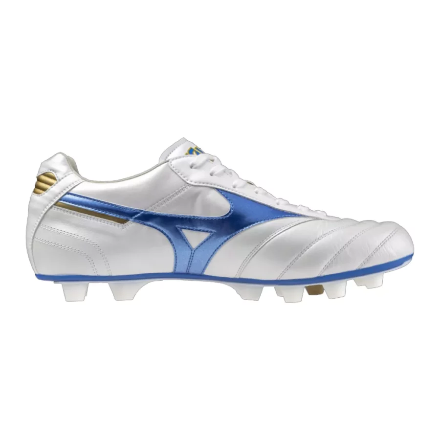 MIZUNO P1GA2412 MORELIA II ELITE-25 White/Laser Blue/Gold