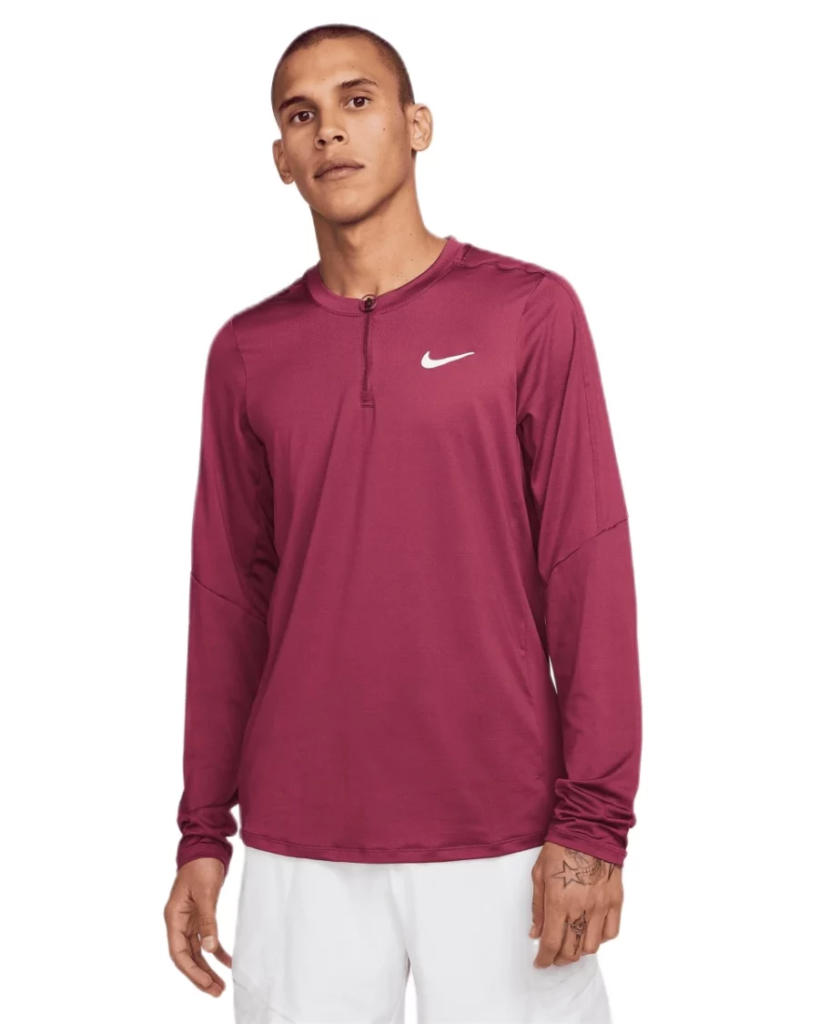 NIKE DD8370 Court Dri-FIT Advantage-653 ROSEWOOD/WHITE