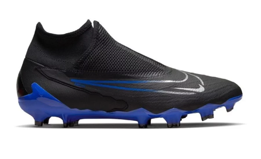 NIKE DD9465 Phantom GX Pro Firm-Gro-040 BLACK/CHROME-HYPER ROYAL