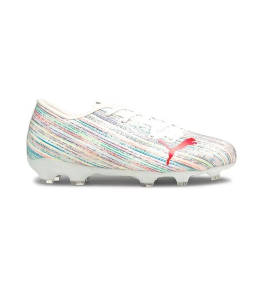 PUMA 106359 ULTRA 2.2 FG/AG Jr-003 PUMA WHITE-RED BLAST-PUMA WHIT