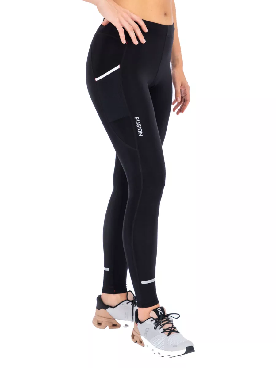 FUSION 0025 Hot Long Tights-BLACK