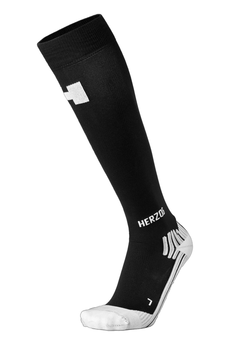 HERZOG 436101 SUPPORT SOCKS Size 3-20 BLACK