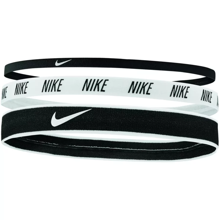 NIKE N0002548 Mixed Width Hearbands-930 Wit/Zwart