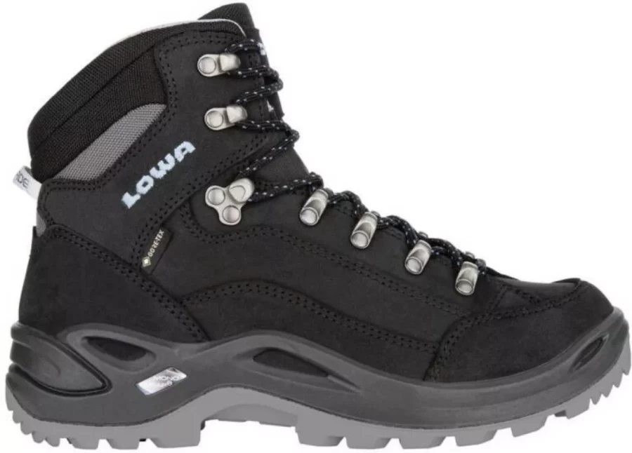 LOWA LM320945 Renegate GTX Mid Ws-9972 BLACK/ICE-BLUE