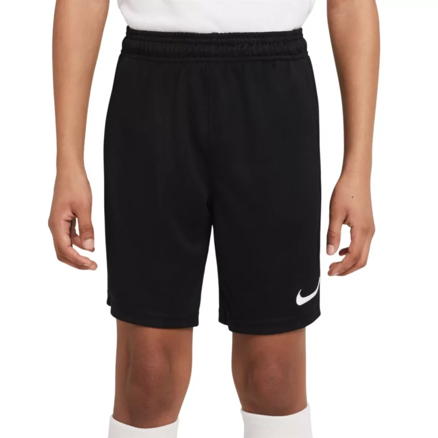 NIKE DB8244 DF Park Short JR-010 BLACK/BLACK/WHITE