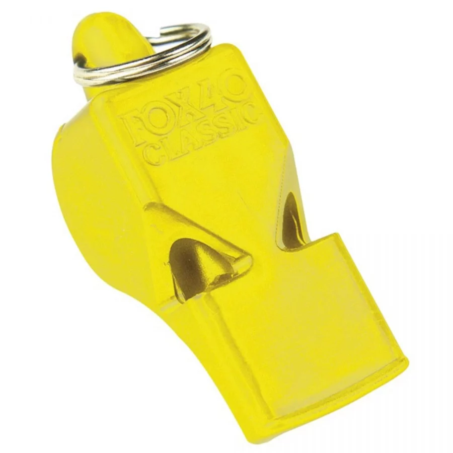 STANNO 489813 Referee Whistle Fox 40-4000 yellow
