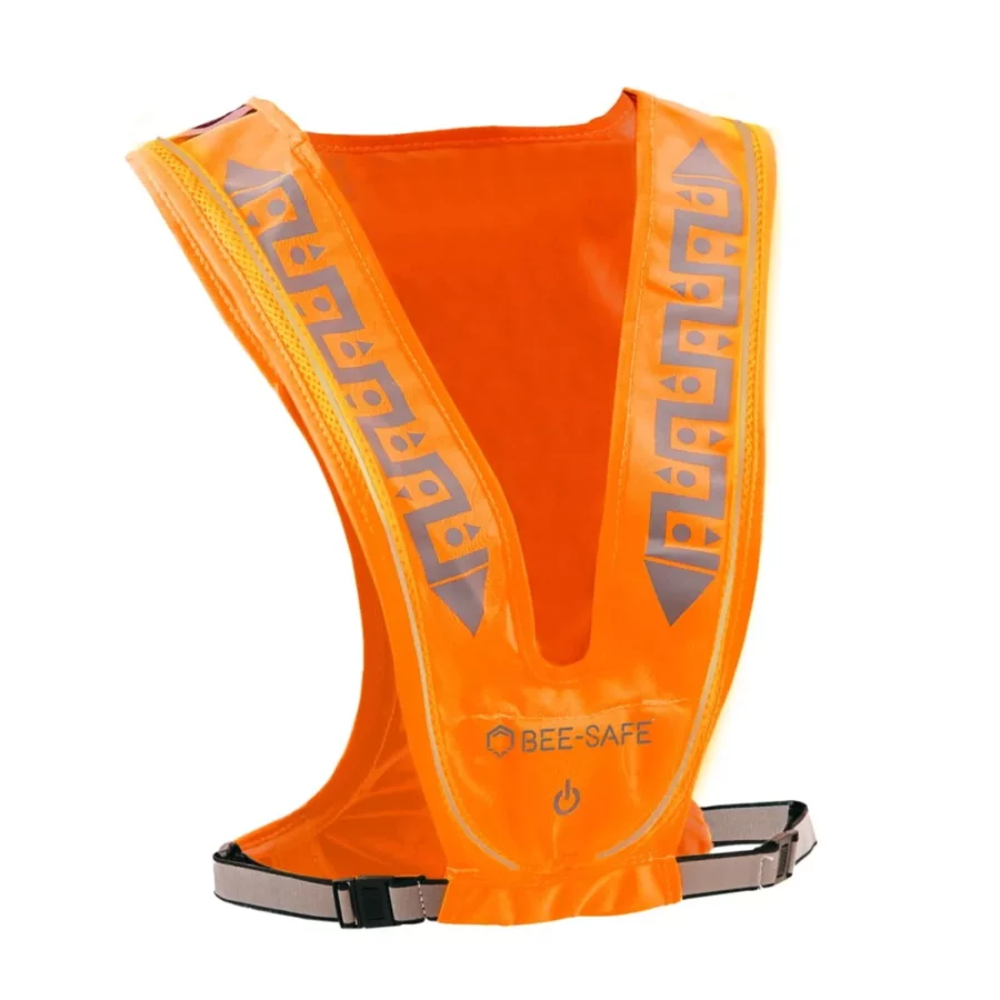 BEE-SAFE 19100 Led Vest USB-300 Orange