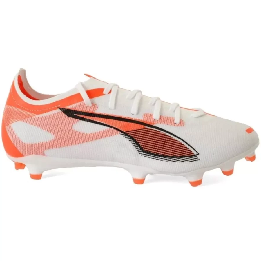 PUMA 108166 Ultra 5 Match FG/AG-001 PUMA WHITE-PUMA BLACK-GLOWING