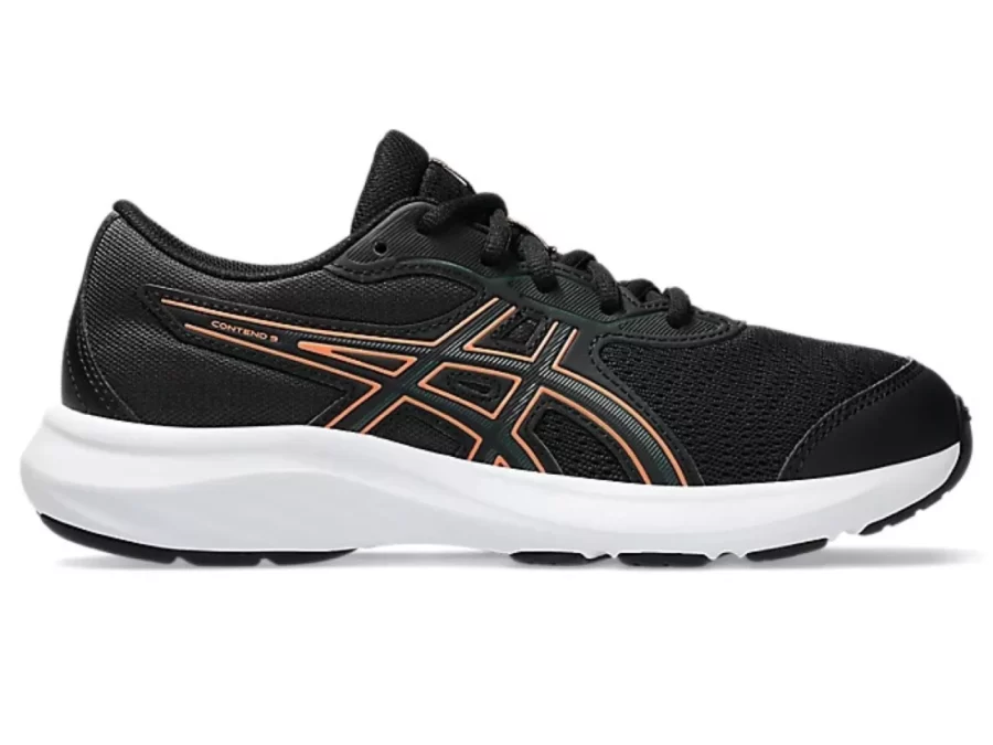 ASICS 1014A337 CONTEND 9 gs-005 BLACK/SAXON GREEN