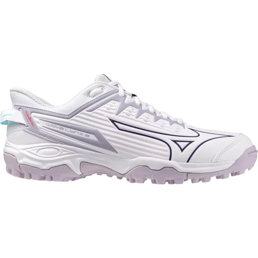 MIZUNO X1GA2320 WAVE LYNX 2-20 White/Violet Indigo/Camellia Rose