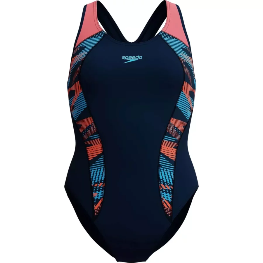 SPEEDO 003054 Eco+ Plastisol-18176 Navy/Orange