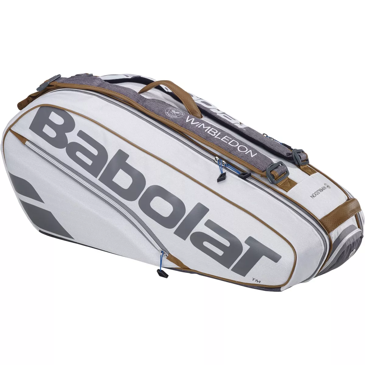 BABOLAT 751230 RH6 PURE WIMBLEDON-101 WIT