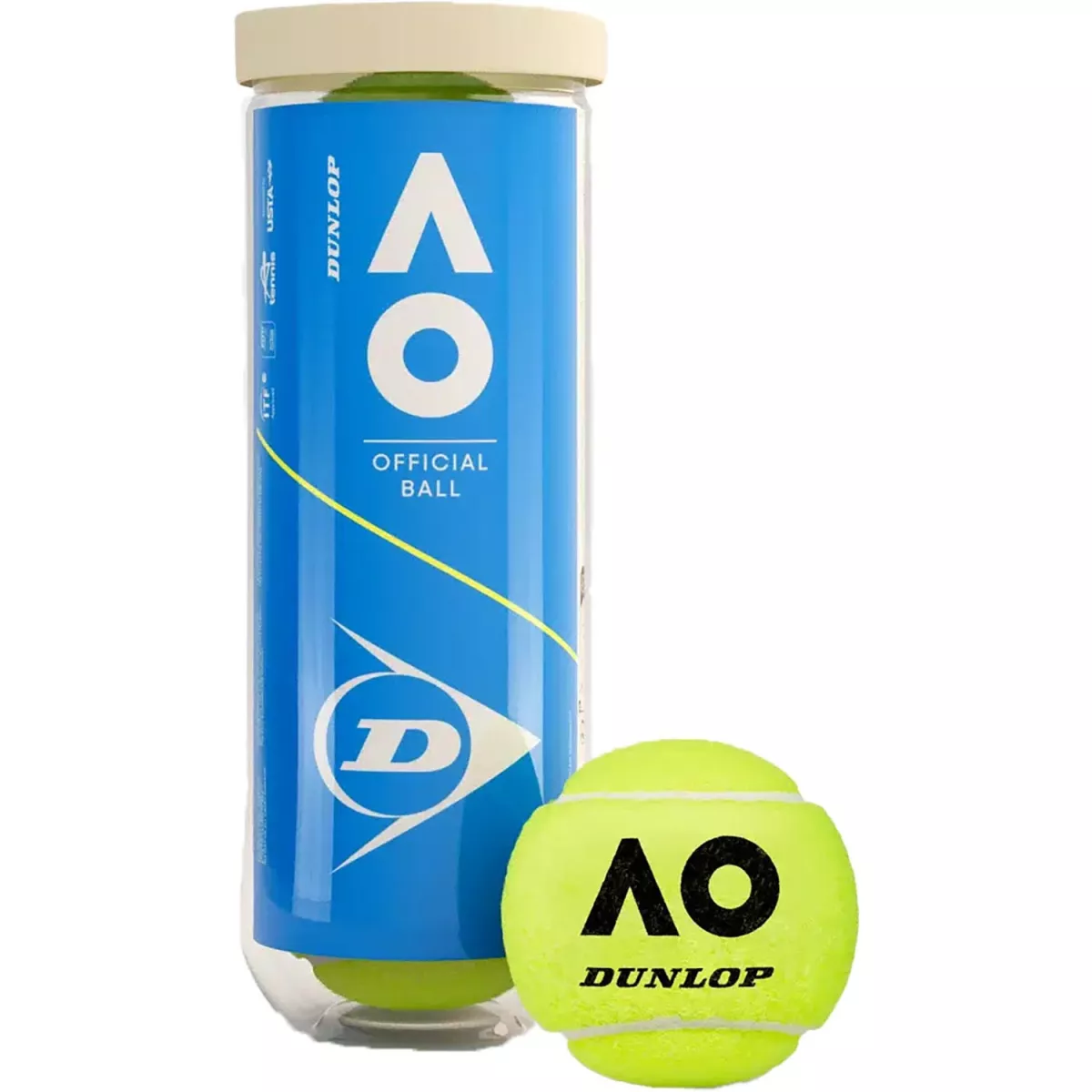 DUNLOP 601601 Australien Open 3 st-geel