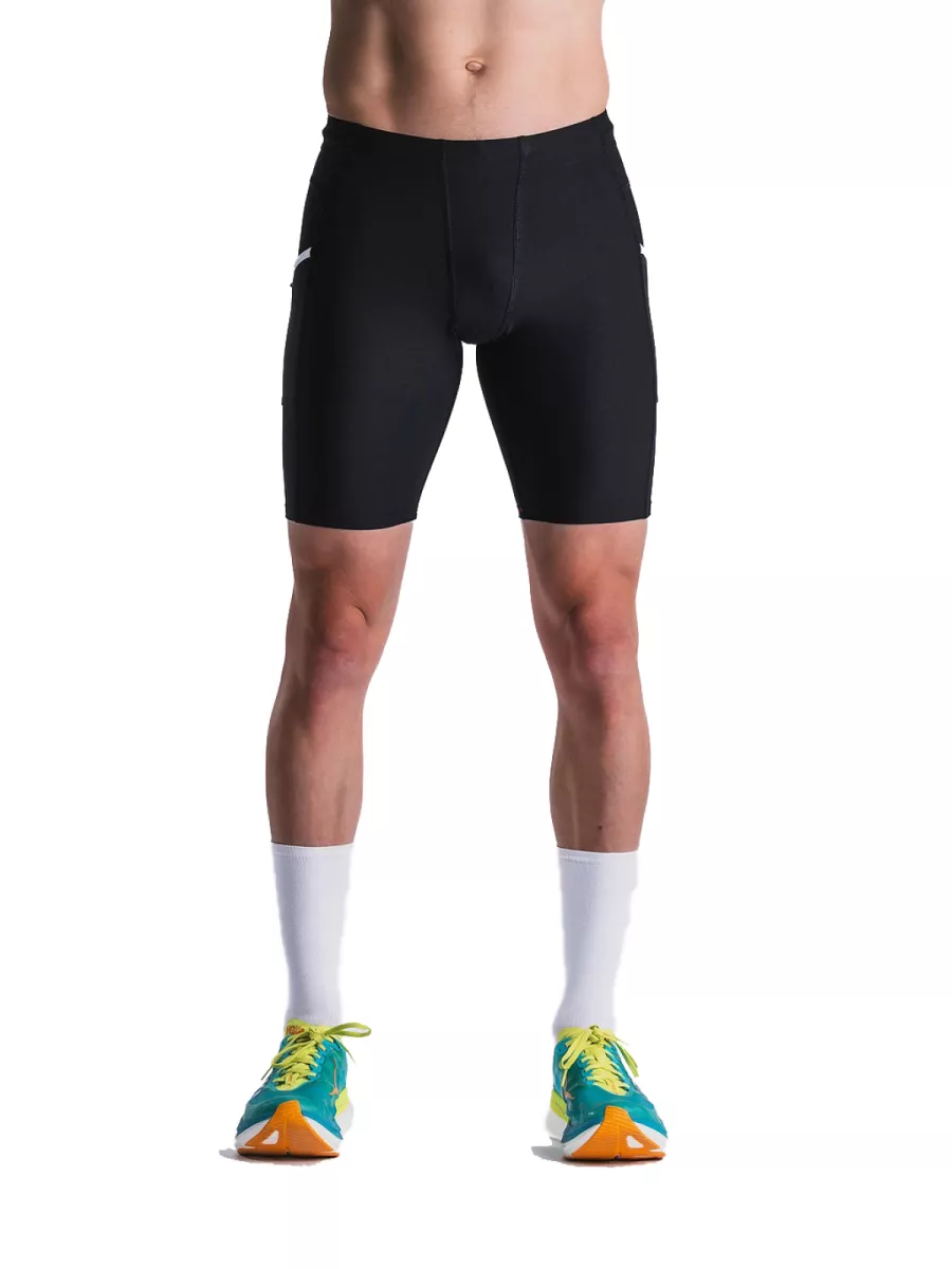 FUSION 0161 SHORT TIGHTS ADVANCED-SUPER BLACK