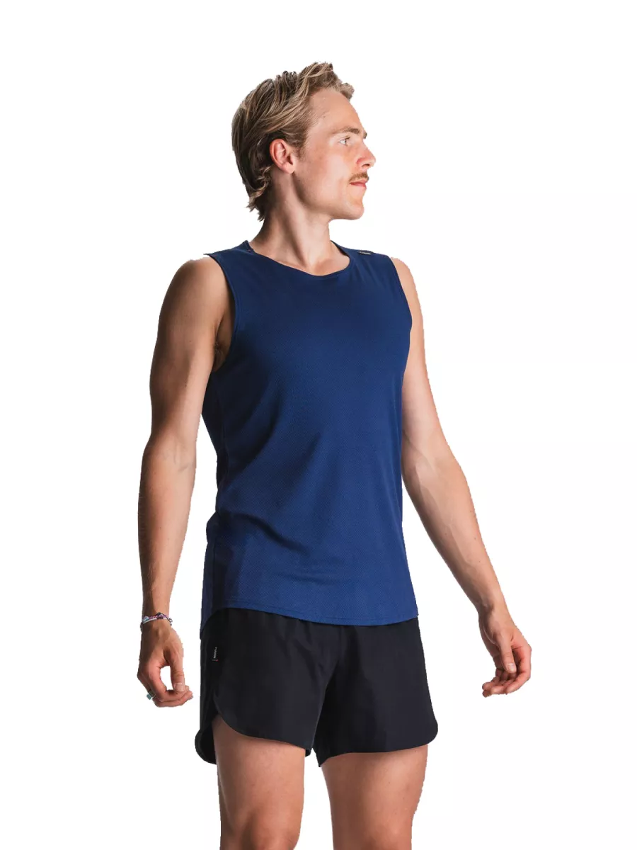 FUSION 1036 RUN SINGLET M-NIGHT BLUE