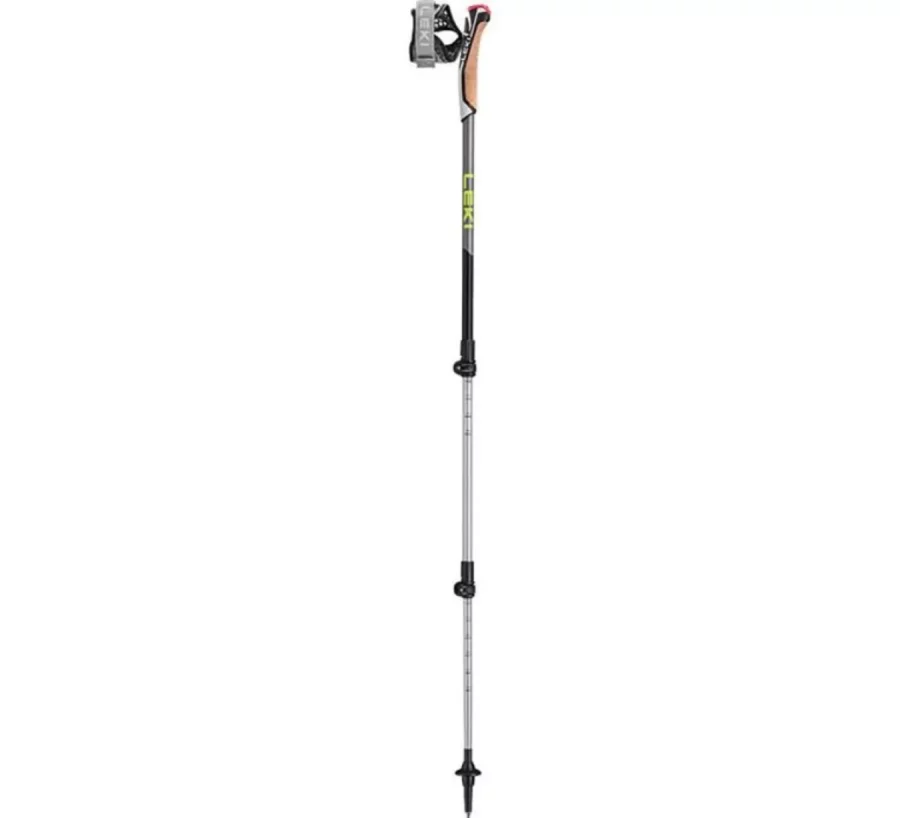 LEKI LT65326011 Traveller Alu-Black-Silver-gray/neon-yellow