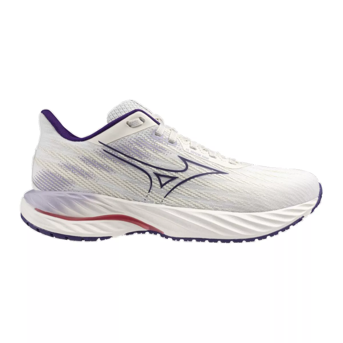 MIZUNO J1GD2544 Wave Inspire 21-25 Snow White/Vintage Indigo/Camelli