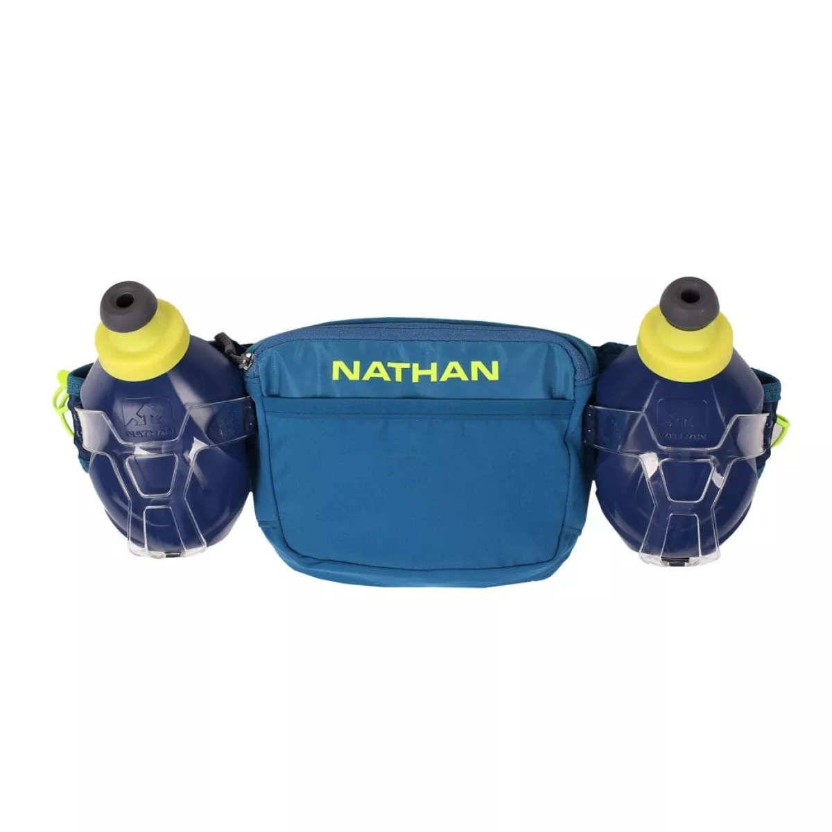 NATHAN 3049ON Trail Mix Plus 3.0-Deep Blue/Safety Yellow