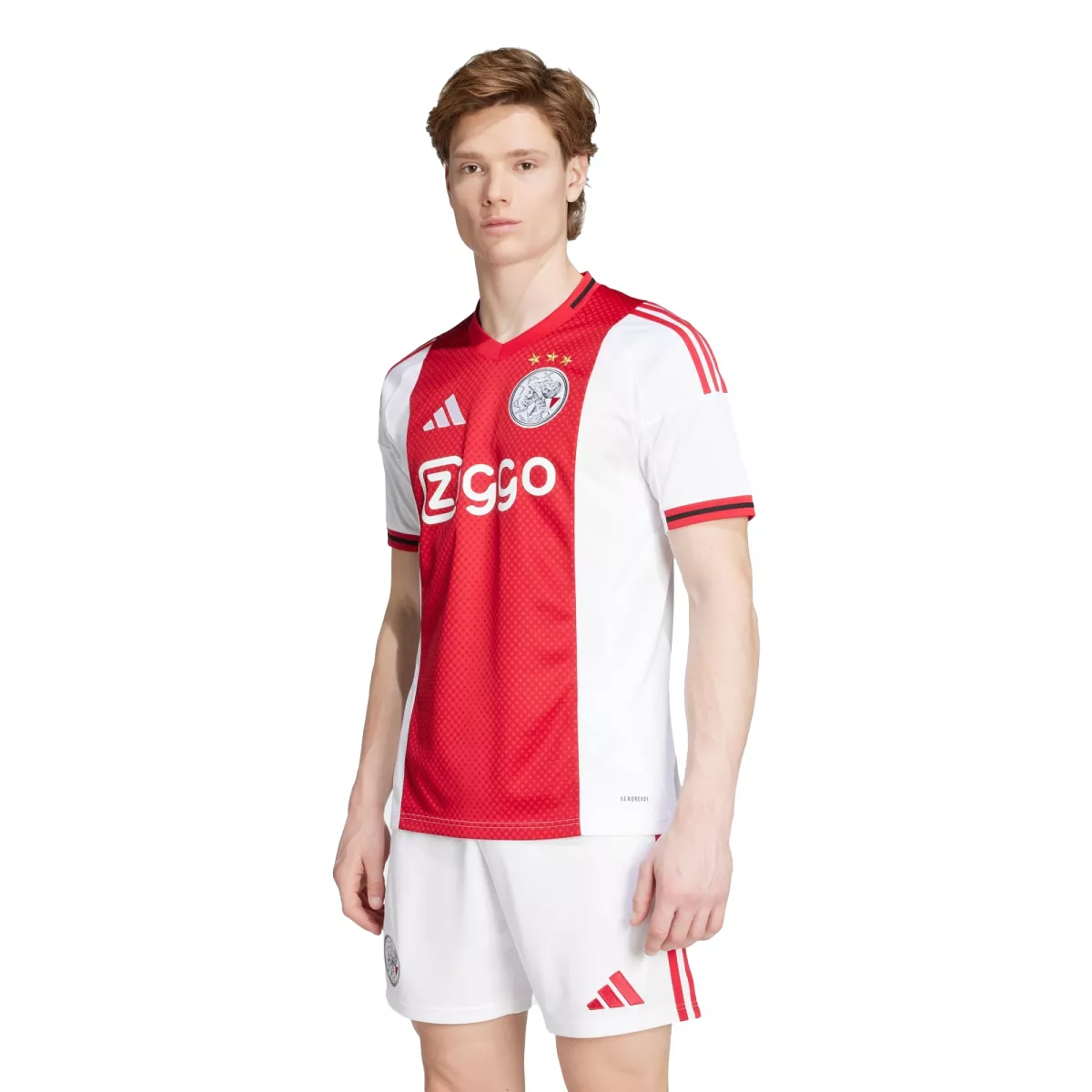 ADIDAS JP1448 AJAX Home shirt 25-26-White-Red