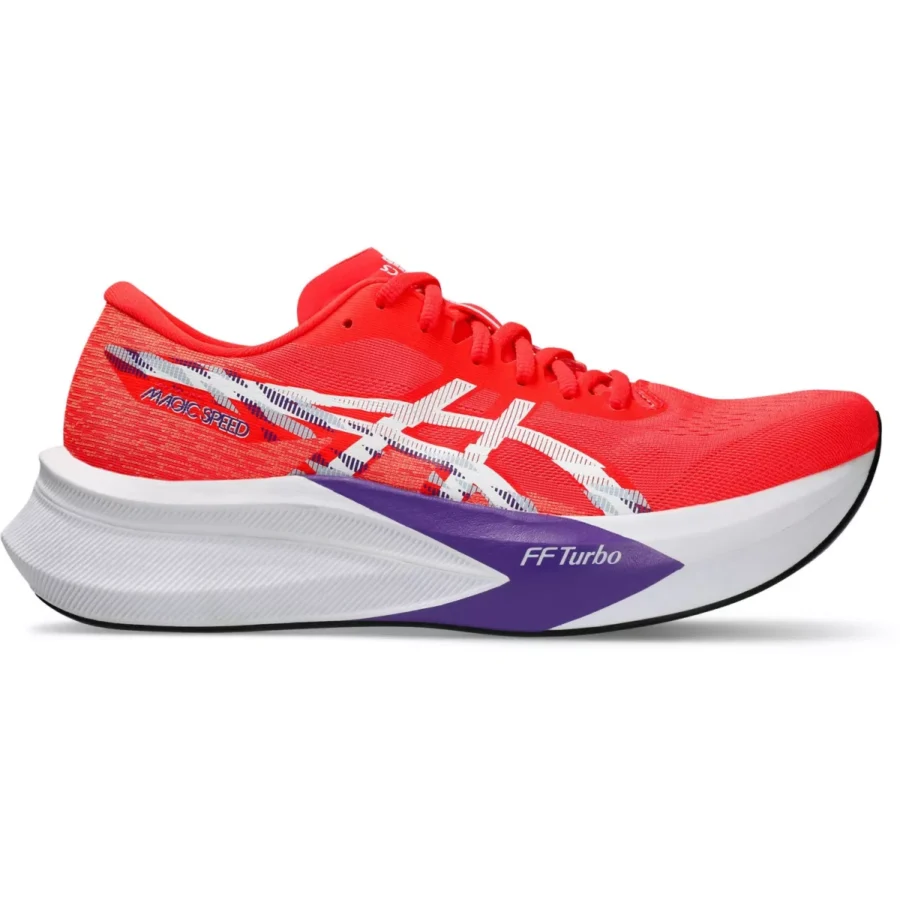 ASICS 1011B875 MAGIC SPEED 4-600 FLASH RED/WHITE