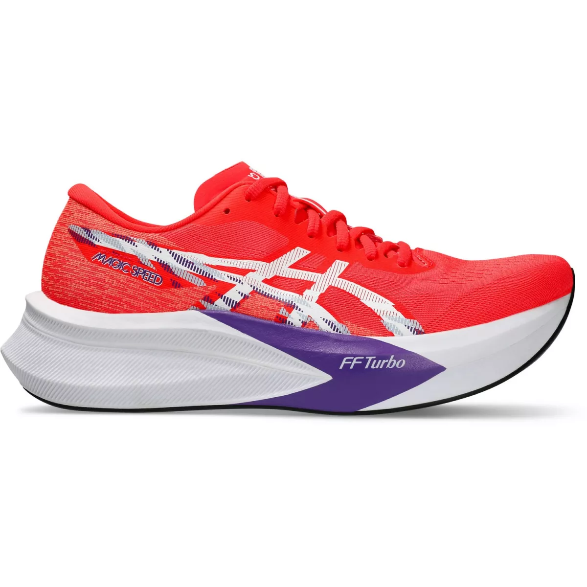 ASICS 1011B875 MAGIC SPEED 4-600 FLASH RED/WHITE