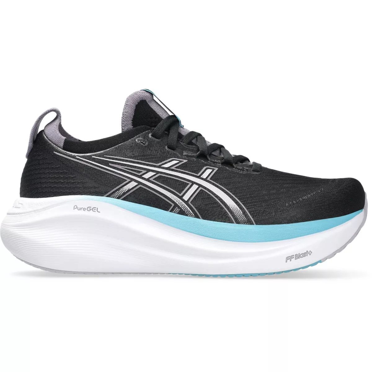 ASICS 1012B753 GEL NIMBUS 27-004 BLACK/DUSK VIOLET