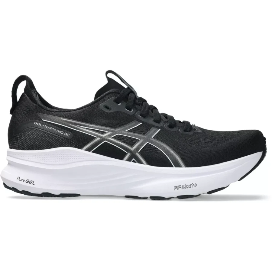 ASICS 1012B838 GEL KAYANO 32-002 BLACK/WHITE