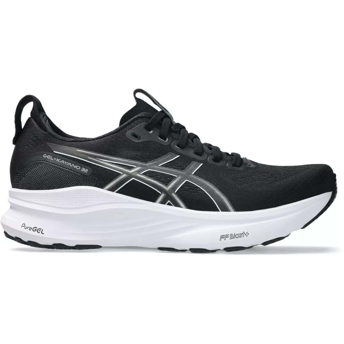ASICS 1012B838 GEL KAYANO 32-002 BLACK/WHITE