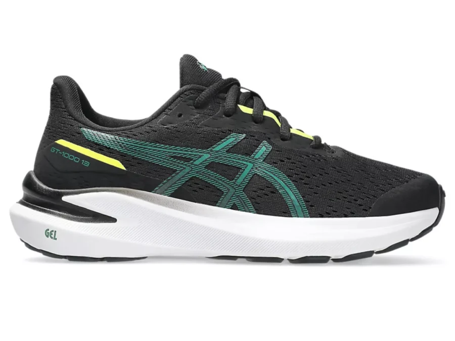 ASICS 1014A343 GT-1000 13 GS-008 BLACK/JASPER GREEN