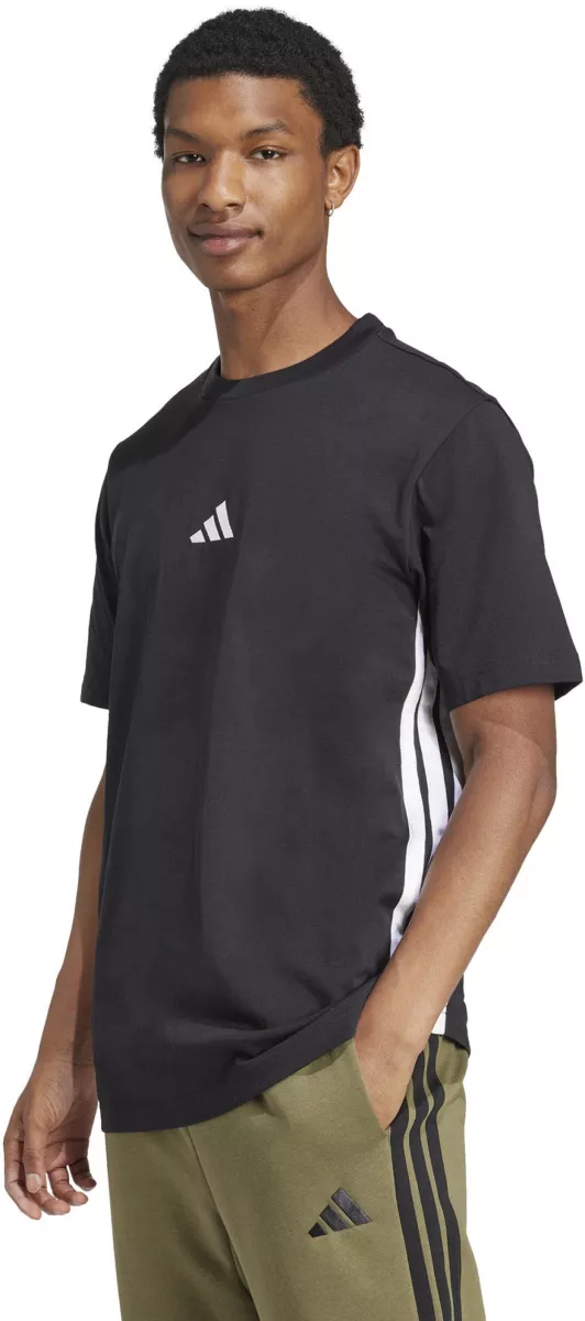 ADIDAS JD1906 3S Tee-BLACK/WHITE