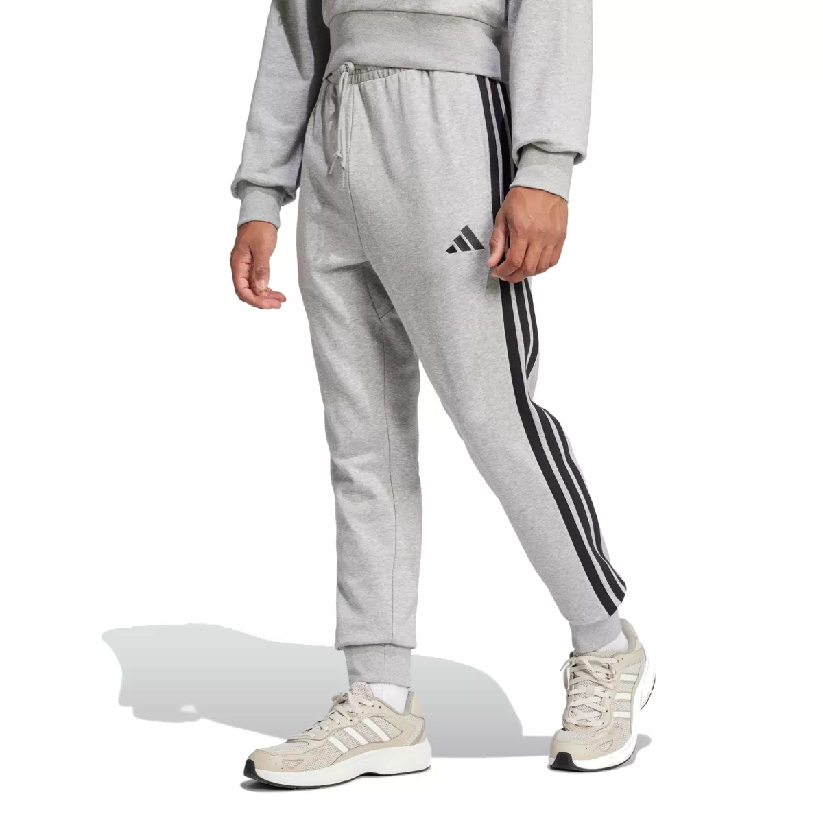 ADIDAS JE6346 3S Pant-MGREYH/BLACK