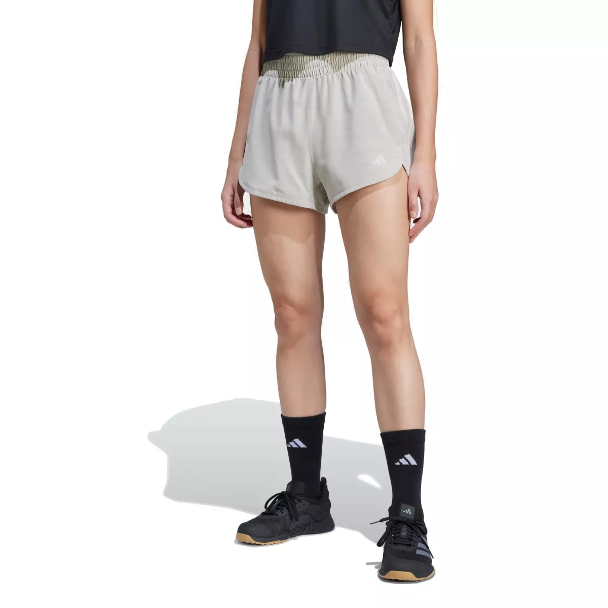ADIDAS JM0581 Pacer Woven Short-WOALME/WONALU