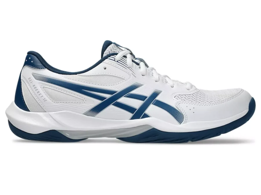 ASICS 1071A116 Gel Rocket 12-100 WHITE/MAKO BLUE