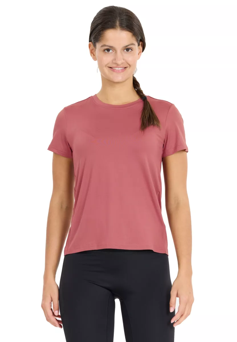 ATHLECIA EA251329-GRS Pacy V2 W S/S Tee-4378 Roan Rouge