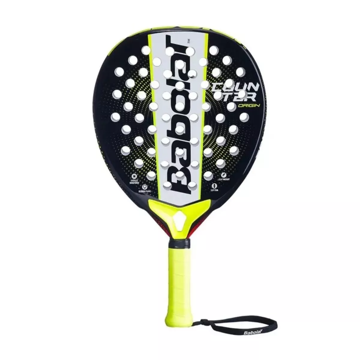 BABOLAT 150154 Counter Origin-100 Black/Yelloe