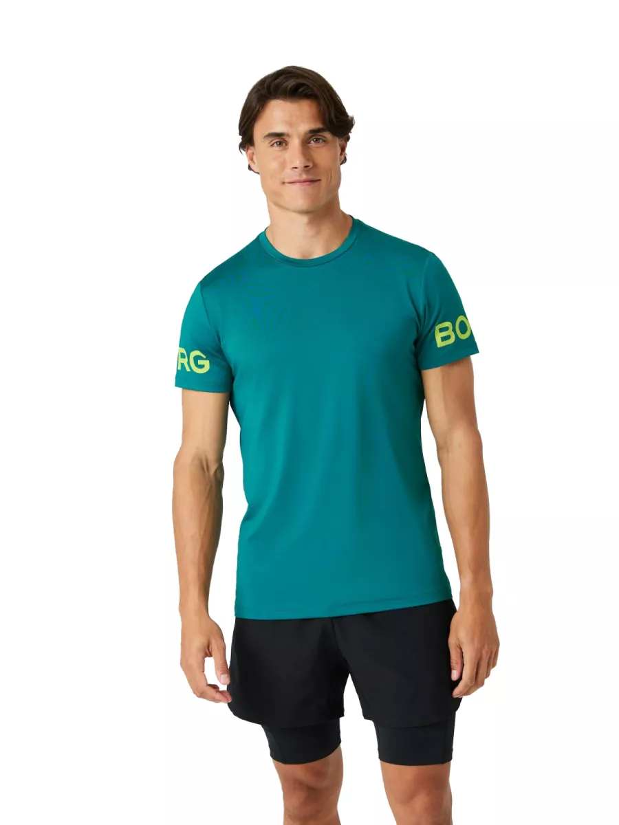 BJORN BORG 10003946 BORG T-SHIRT-GN159 SHADED SPRUCE