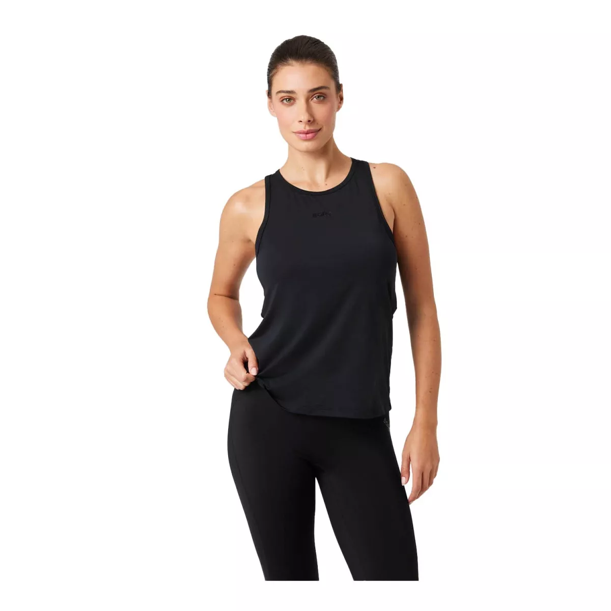 BJORN BORG 10004807 Borg Sports Tank Top-BK001 BLACK BEAUTY