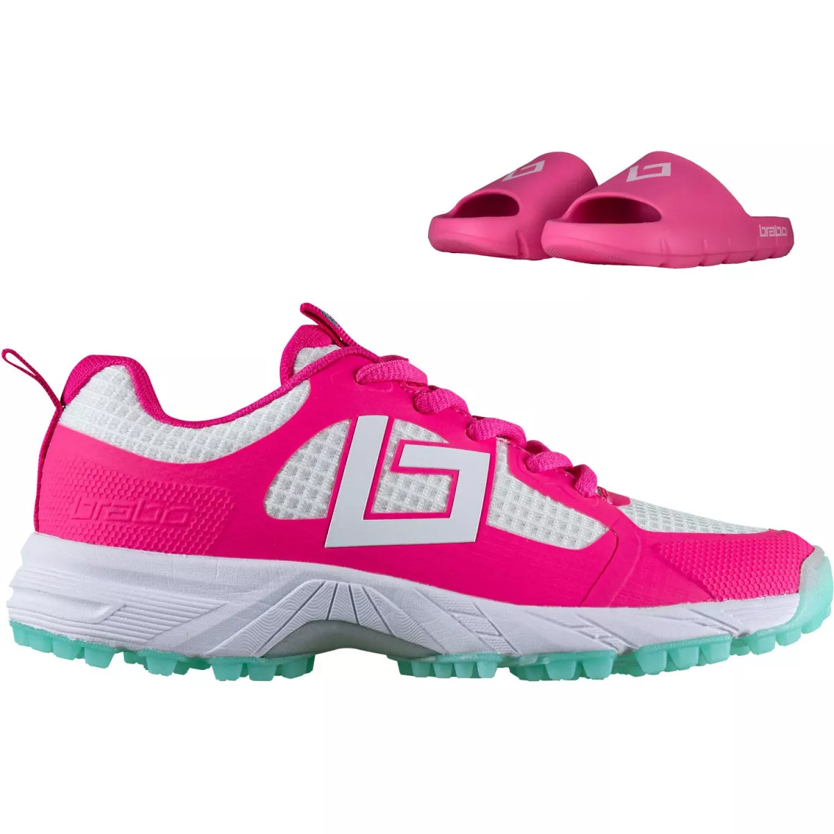 BRABO 316.52033 Shoe Tribute + Slite-030 Pink/Aqua