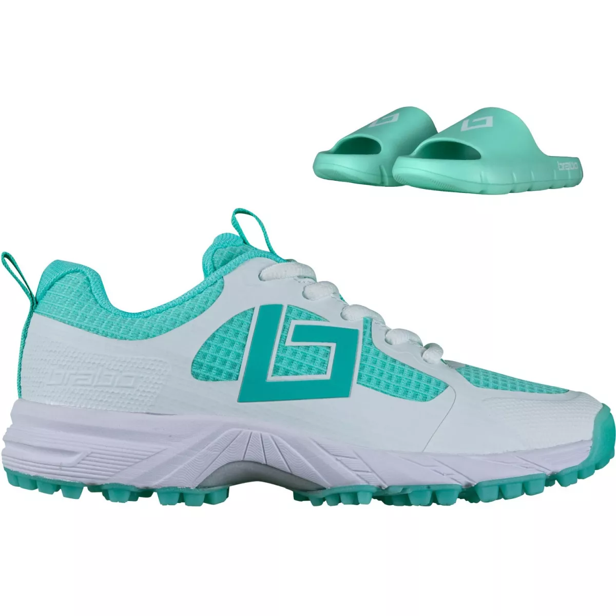 BRABO 316.52033 Shoe Tribute + Slite-040 Aqua/White