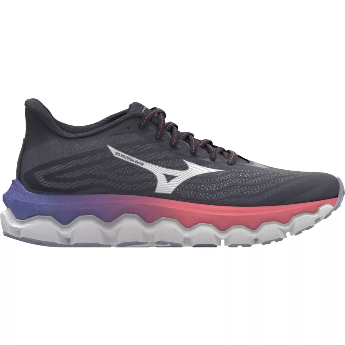 MIZUNO J1GD2526 Wave Horizon 8-71 Odyssey Gray/White/Striking Coral