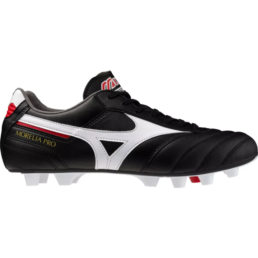 MIZUNO P1GA2506 MORELIA II Pro-01 Black/White/Chinese Red