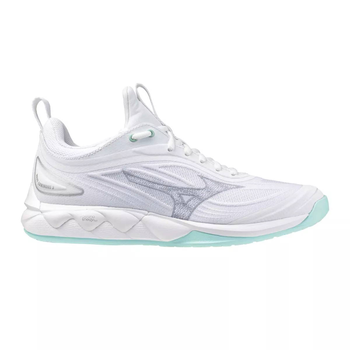 MIZUNO V1GC2420 Wave Luminous 3-45 White/Blue Tint