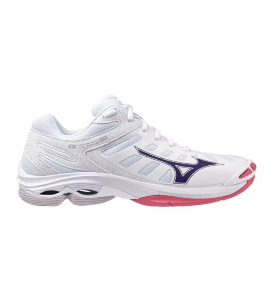MIZUNO V1GC2460 Wave Voltage 2-45 White/Blue Tint