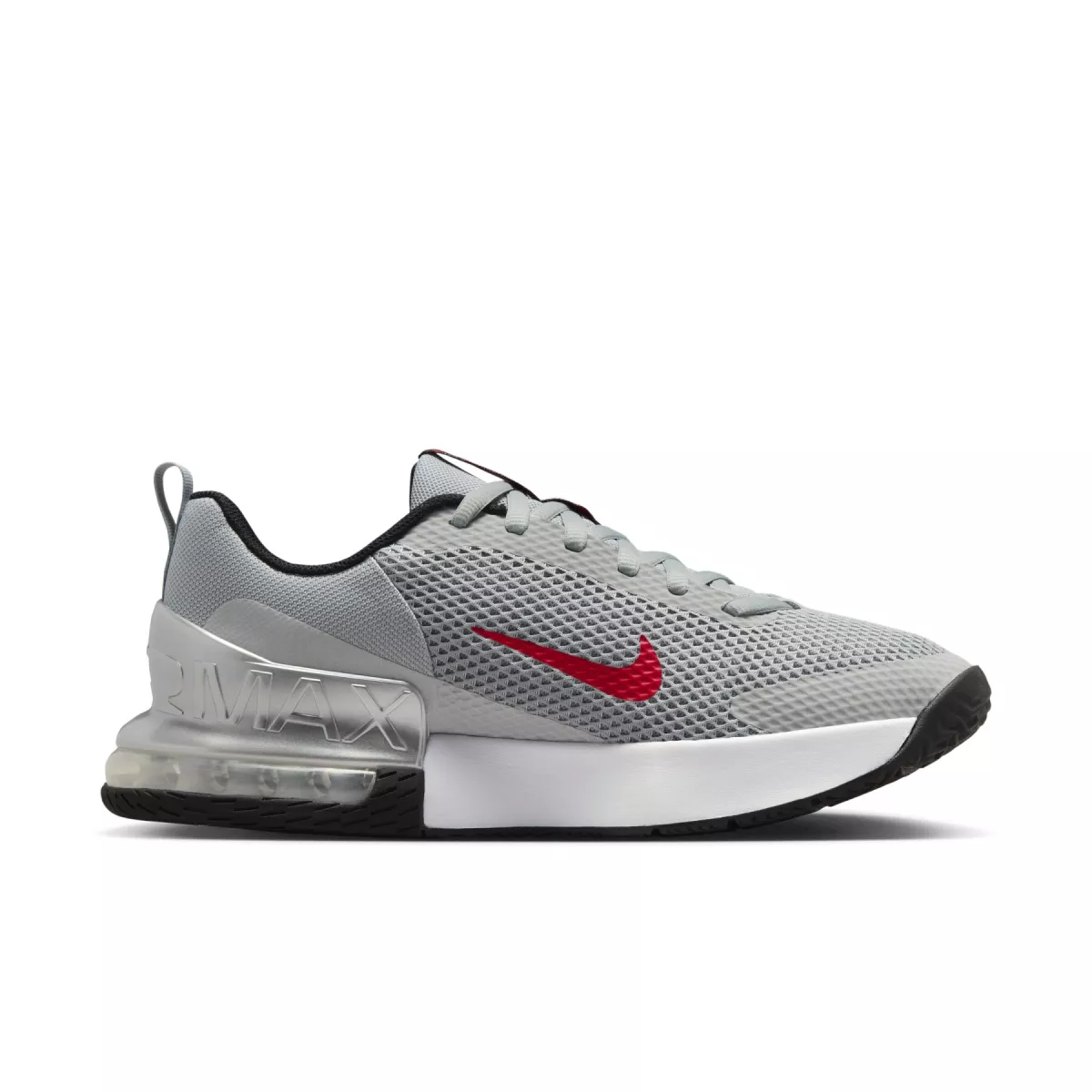 NIKE FQ1833 Air Max Alpha Trainer 6-011 FLT SILVER/UNIVERSITY RED