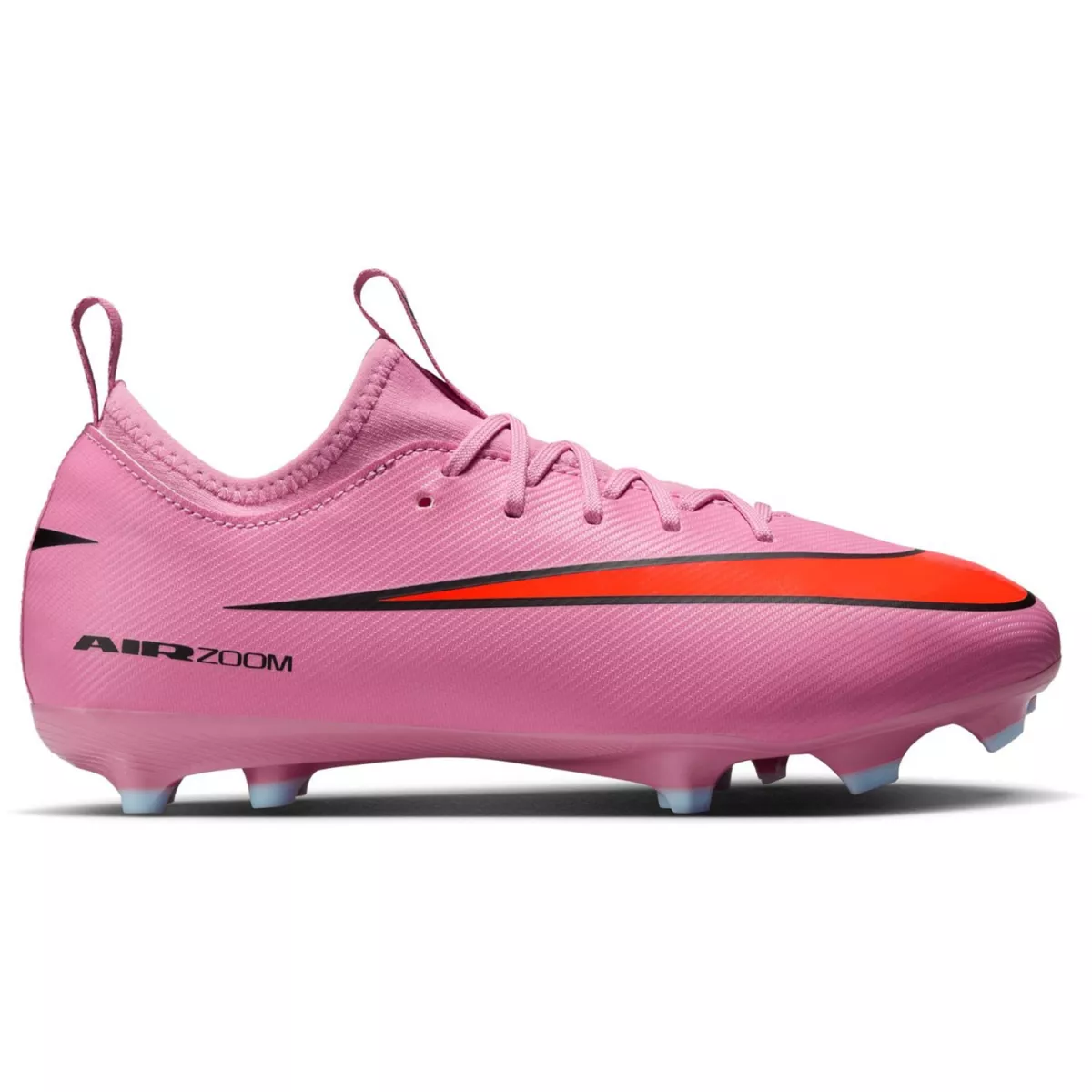NIKE FQ8392 JR ZOOM VAPOR 16 AC FG-600 MAGIC FLAMINGO/BLACK-TOTAL CRIMSON