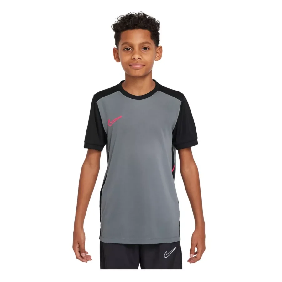 NIKE HJ3716 ACD25 TOP SS JR-065 COOL GREY/BLACK/BRIGHT CRIMSON