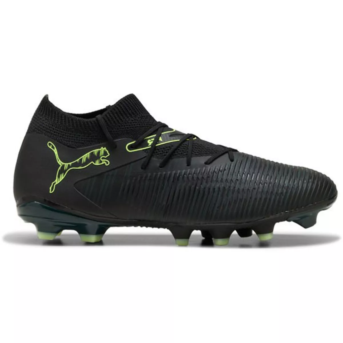 PUMA 108593 Future 8 Match FG/AG-002 PUMA BLACK-FIZZY LIGHT-GREEN T