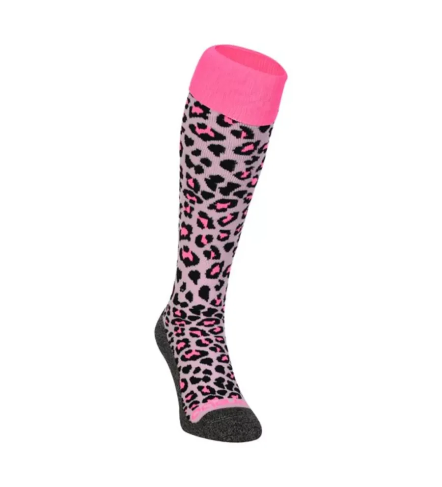 BRABO 318.08450 BC8450B Socks-020 Cheethah Soft Pink